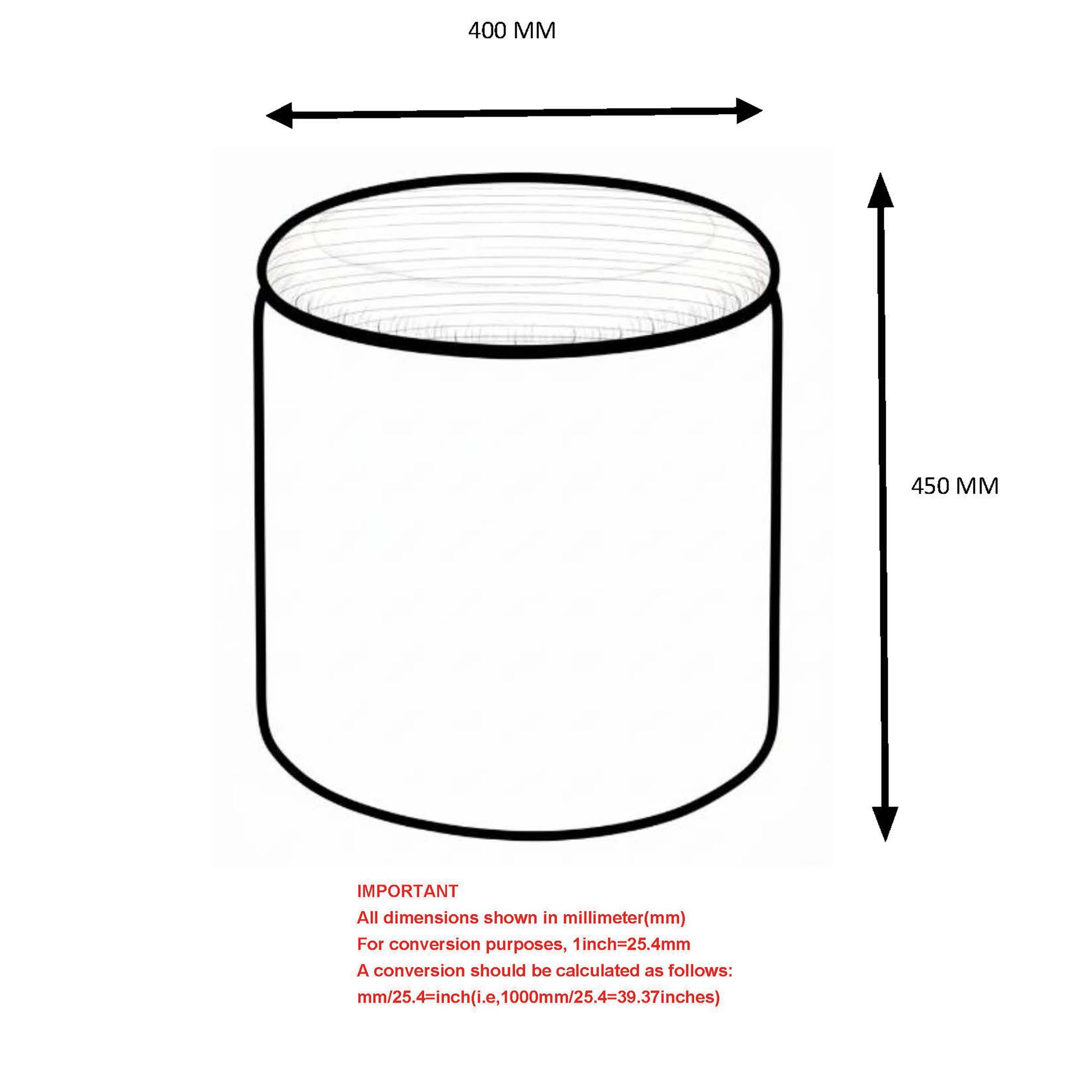 Magnolia Round Storage Ottoman in Ivory 8 Magnolia Round Storage Ottoman in Ivory - Image 8