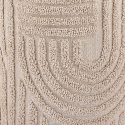 Lullu Round Storage Ottoman in Beige 402-831BEG 402 831BEG 6