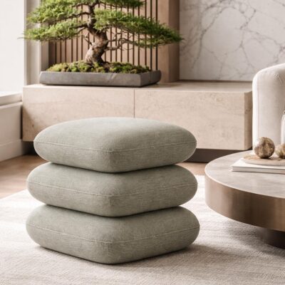 Rylee Square Ottoman in Sage 402-836SAG 402 836SAG 1
