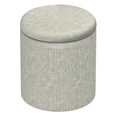 Twyla Round Storage Ottoman in Sage 402-851SAG 402 851SAG 3
