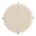 Castor Storage Ottoman in Cream Boucle 402-883CM 402 883CM 6