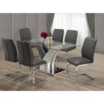 Fabiano 7-Piece Dining Set - Grey 4020 4020 2