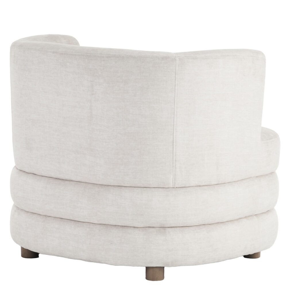 Dorian Accent Chair in Beige - Image 3