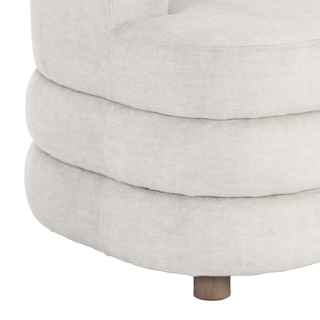 Dorian Accent Chair in Beige - Image 6