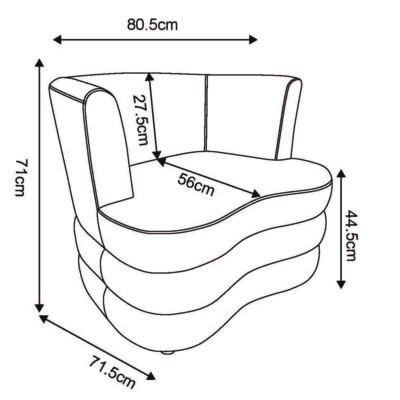 Dorian Accent Chair in Beige 403-061BEG 403 061BEG LD