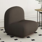 Zilano Accent Chair in Charcoal Boucle 403-115CH 403 115CH 1