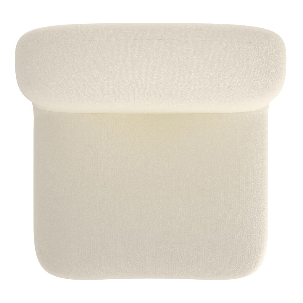 Zilano Accent Chair in Ivory Boucle - Image 6