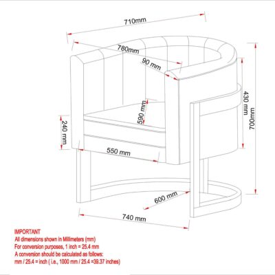 Zhuri Accent Chair in Ivory Boucle and Black 403-120IV 403 120IV LD