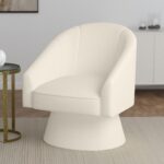Tilsy Accent Chair in Ivory Boucle 403-122IV 403 122IV 1