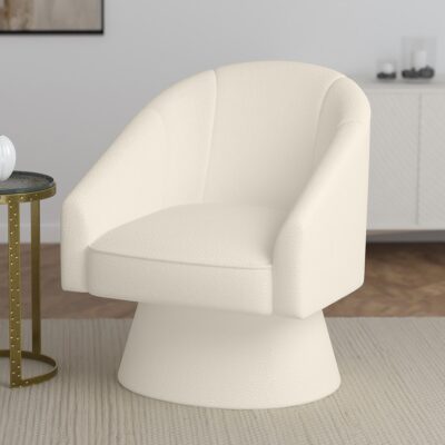 Tilsy Accent Chair in Ivory Boucle 9 Tilsy Accent Chair in Ivory Boucle 403-122IV 403 122IV 1