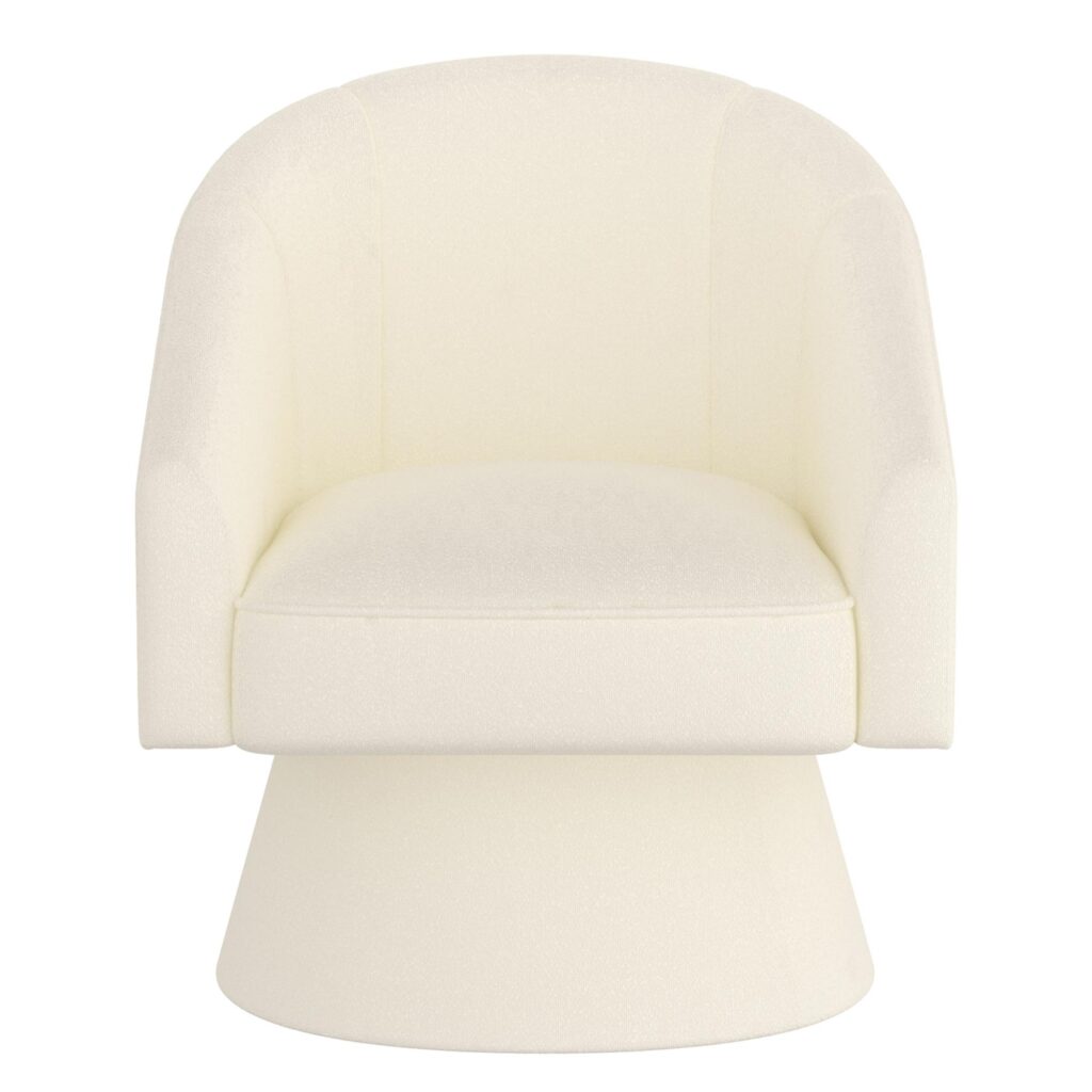 Tilsy Accent Chair in Ivory Boucle - Image 5