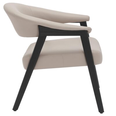 Bexley Accent Chair in Mushroom and Black 11 Bexley Accent Chair in Mushroom and Black 403-234MSH 403 234MSH 3