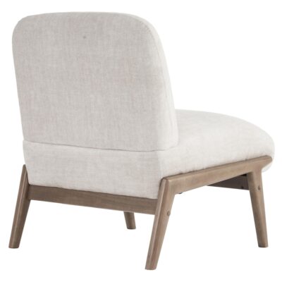 Lisson Accent Chair in Beige and Walnut 403-370BEG 403 370BEG 2