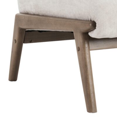 Lisson Accent Chair in Beige and Walnut 403-370BEG 403 370BEG 5