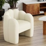 Pandora Accent Chair in Ivory 403-385IV 403 385IV 1