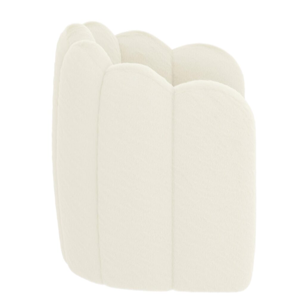 Pandora Accent Chair in Ivory - Image 4