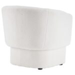 Sheri Accent Chair in White Boucle 403-592WT 403 592WT 2