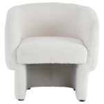 Sheri Accent Chair in White Boucle 403-592WT 403 592WT 4