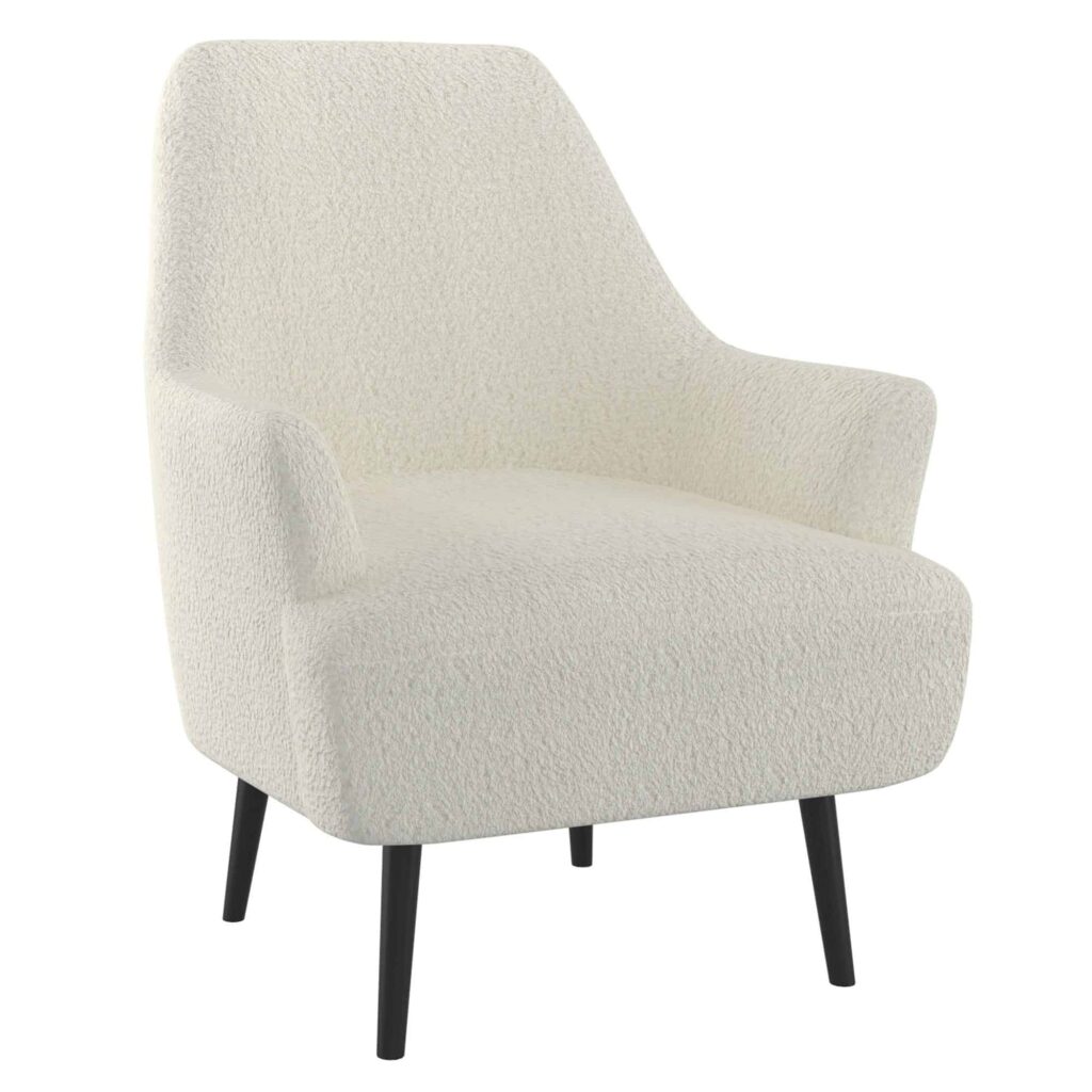 Zoey Accent Chair in Crème 403-675CM 403 675CM