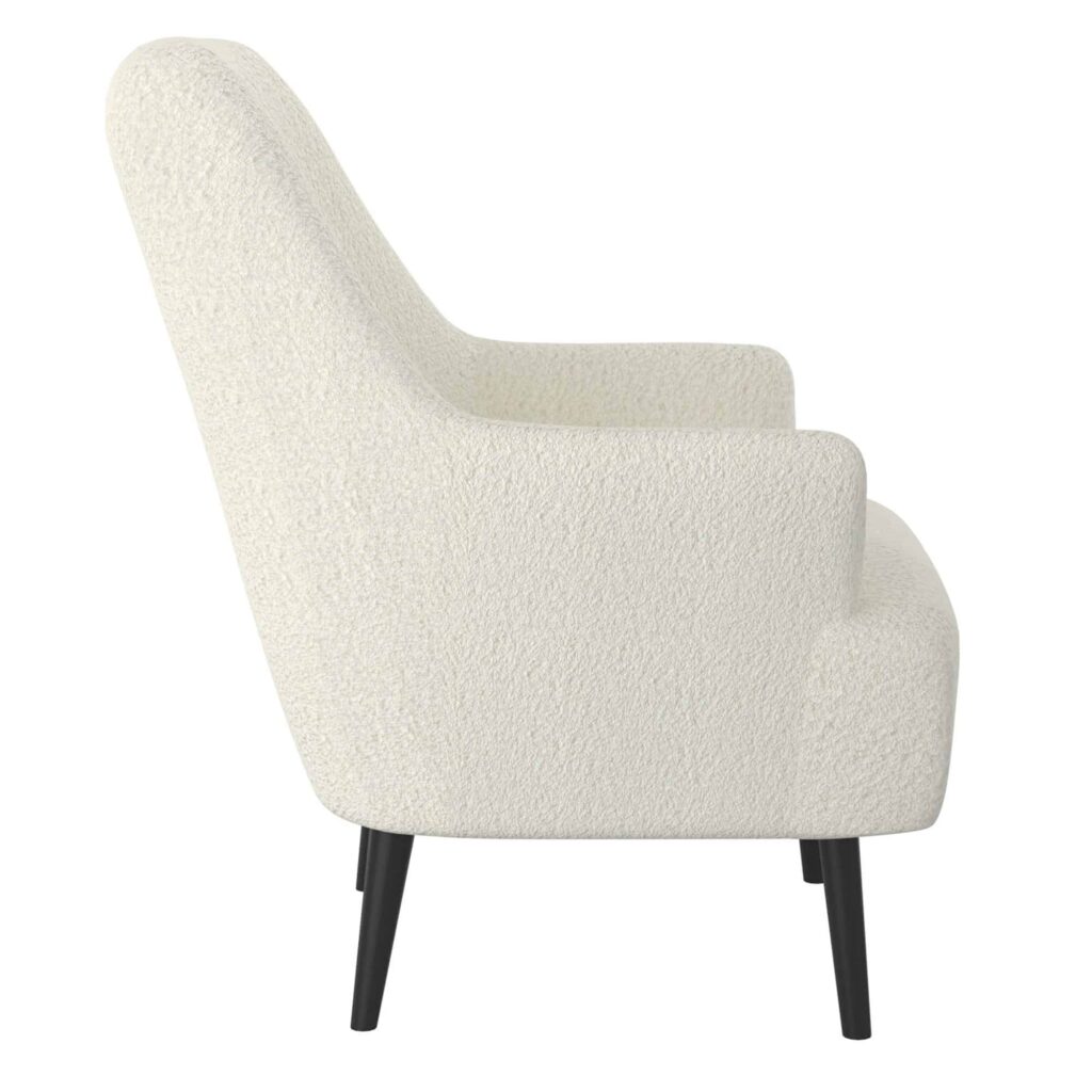 Zoey Accent Chair in Crème - Image 3