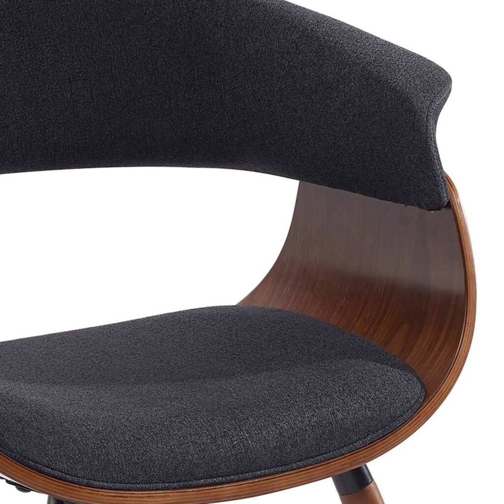 Holt Accent/Dining Chair in Charcoal and Walnut - Image 6