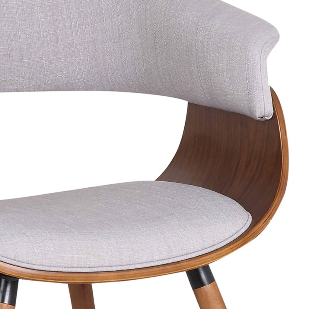 Holt Accent/Dining Chair in Grey and Walnut - Image 6
