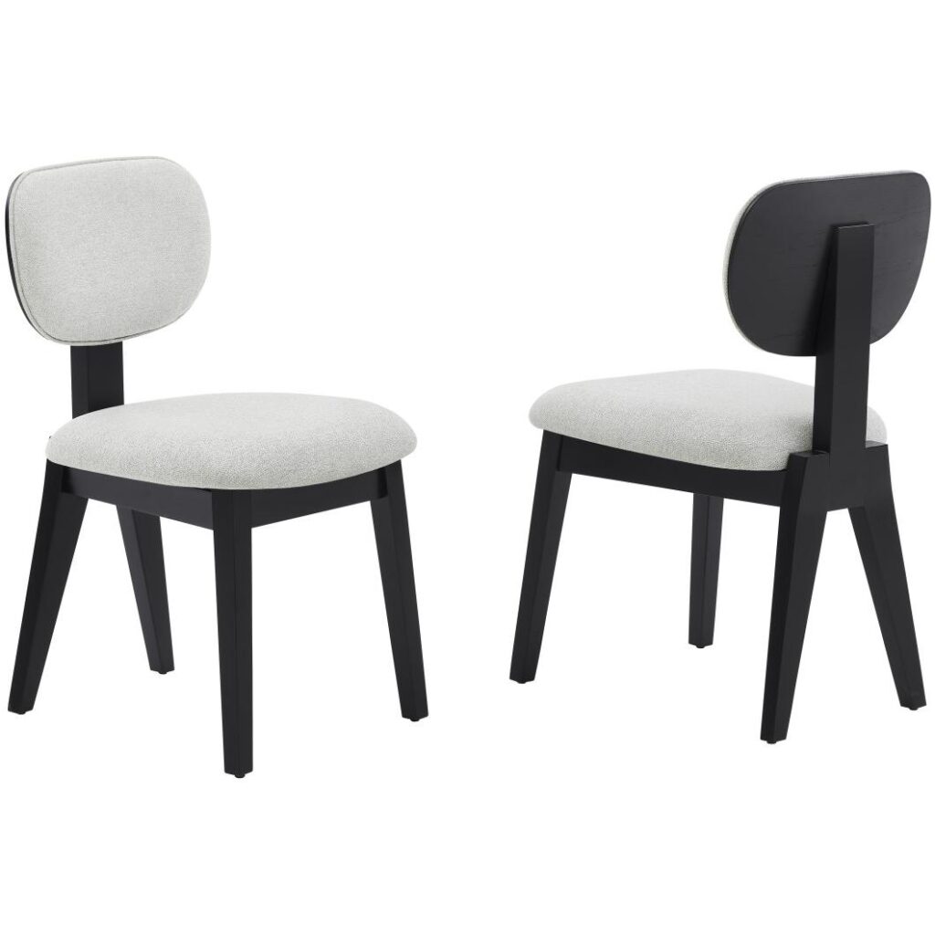 Terra Dining Chair - Set of 2 - Black
