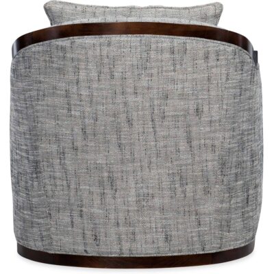 Coco Exposed Wood Swivel Chair 4120 4120 back silo