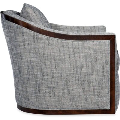 Coco Exposed Wood Swivel Chair 4120 4120 side silo