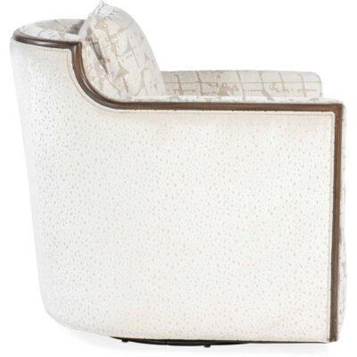 Oakley Exposed Wood Swivel Chair 4132 4132 side silo 0621