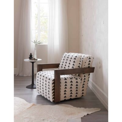 Cabell Exposed Wood Swivel Chair 4141 4141 room