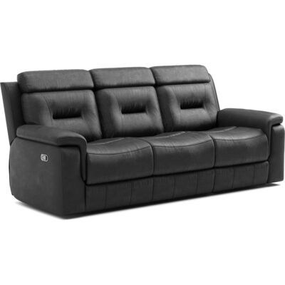 Nelson Recliner Sofa - Black