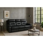 Nelson Recliner Sofa - Black 434511 434511 7
