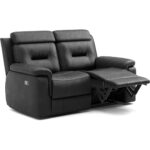 Nelson Recliner Love Seat - Black 434512 434512 4