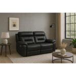 Nelson Recliner Love Seat - Black 434512 434512 8