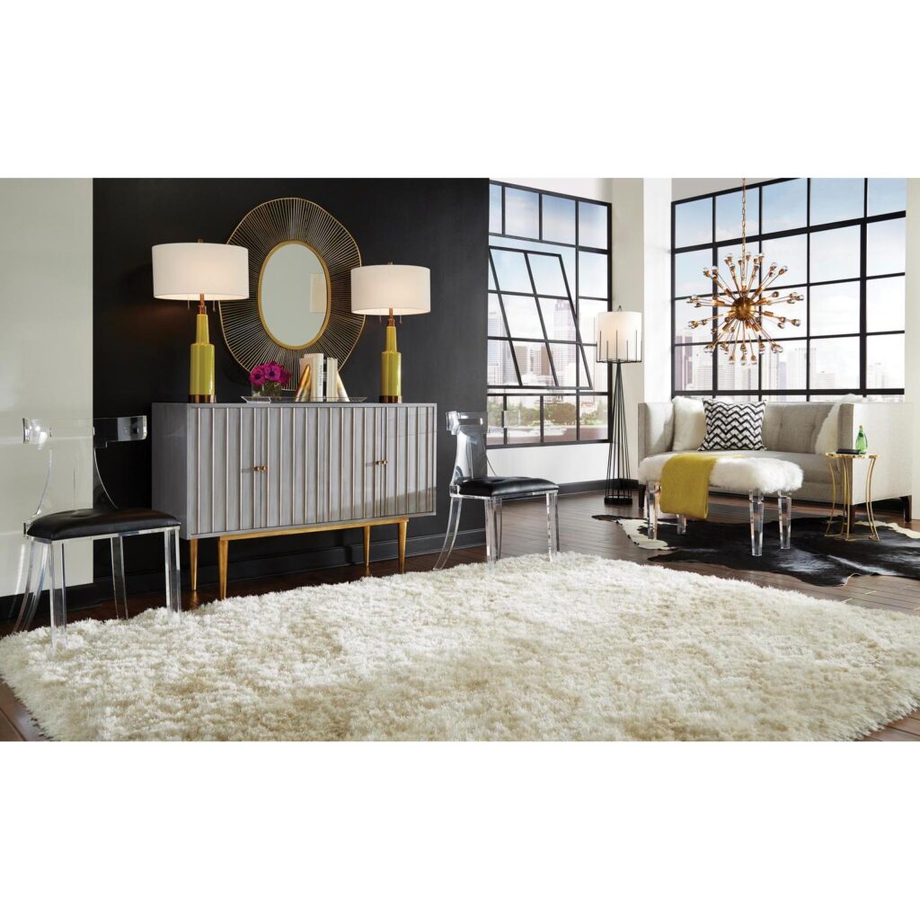 Delphine Cabinet - Gray - Image 3