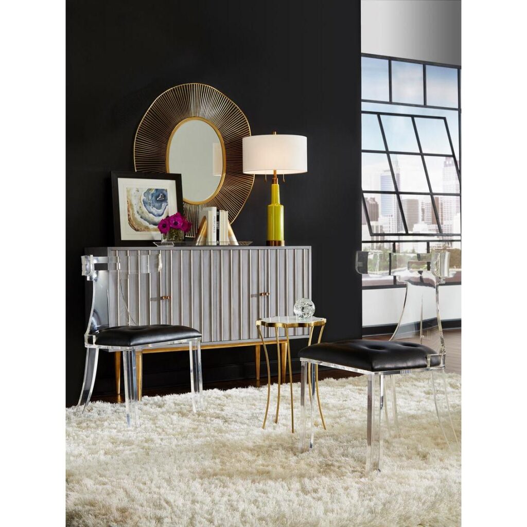 Delphine Cabinet - Gray - Image 4