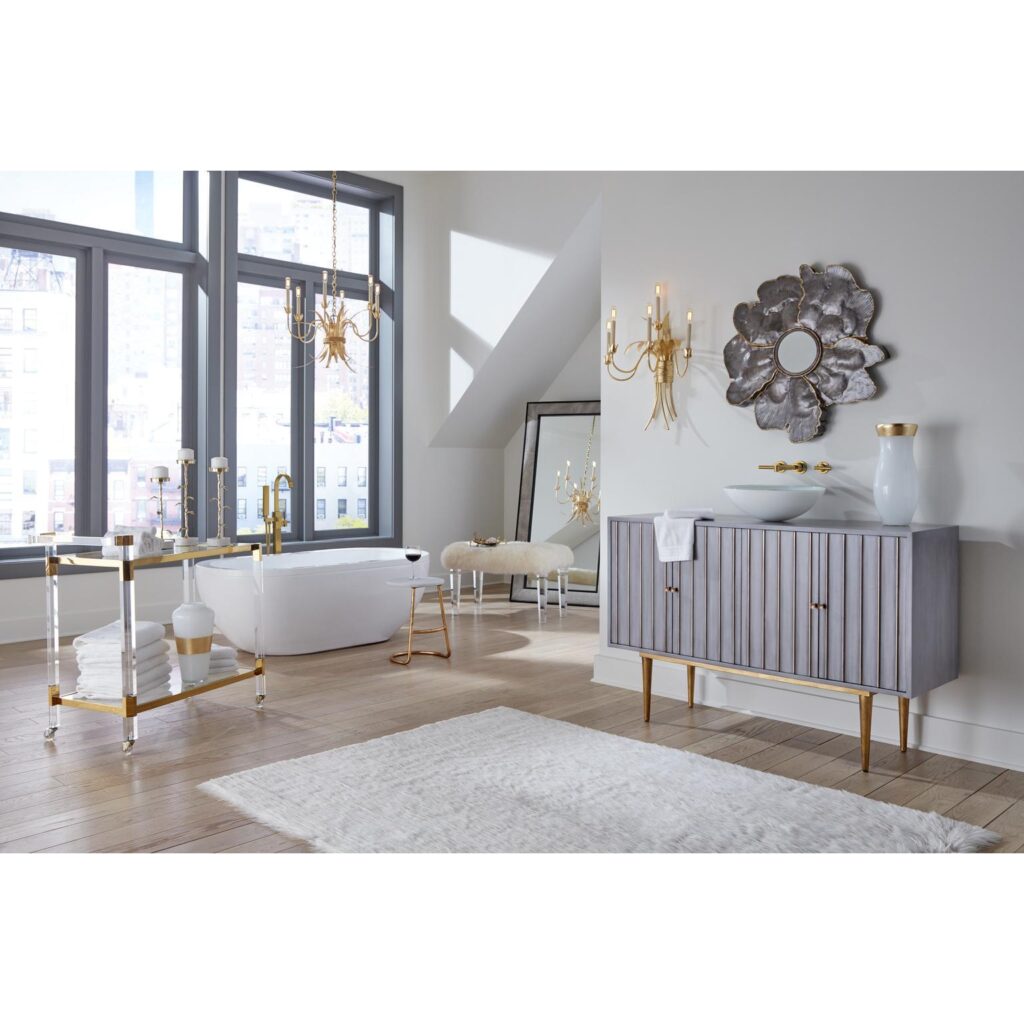 Delphine Cabinet - Gray - Image 6