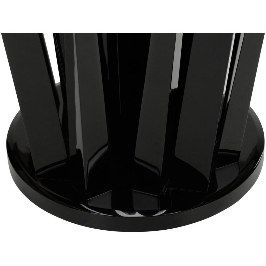 Geode End Table - Black - Image 3