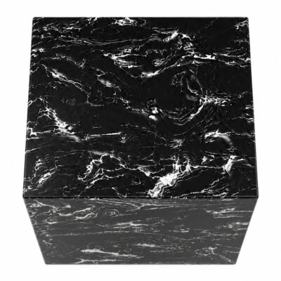 Artemis Square Accent Table in Napoleon Black 501-079BLK_SQR 501 079BLK SQR 3