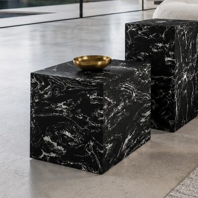 Artemis Square Accent Table in Napoleon Black 501-079BLK_SQR 501 079BLK SQR 4