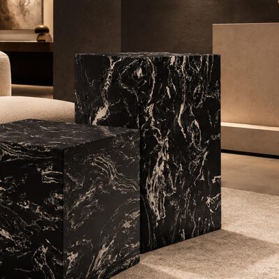 Artemis Tall Accent Table in Napoleon Black 501-079BLK_TAL 501 079BLK TAL 4