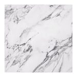 Artemis Contract Grade Square Accent Table in Bulgari White 501-079BWT_SQR 501 079BWT SQR 5