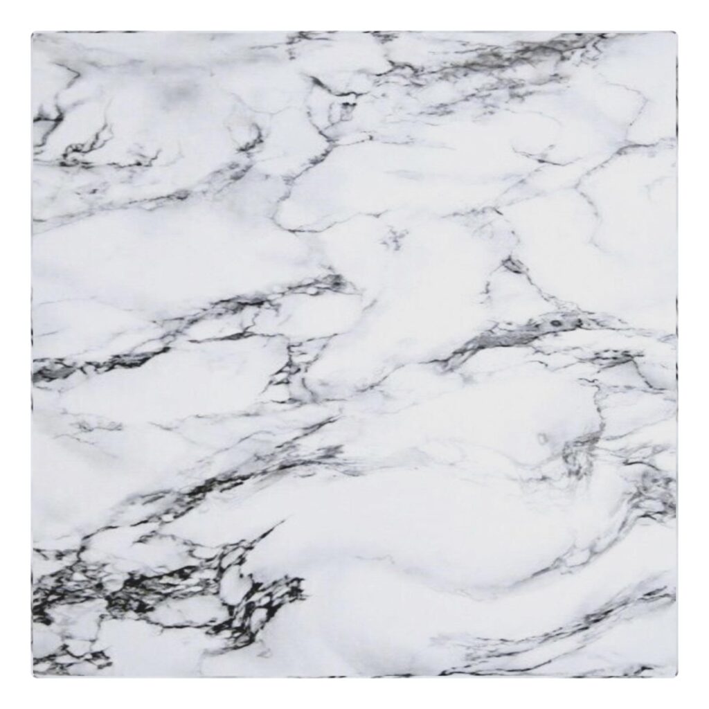 Artemis Contract Grade Tall Accent Table in Bulgari White - Image 6
