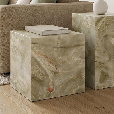 Artemis Square Accent Table in Jade Onyx 501-079JNX_SQR 501 079JNX SQR 1