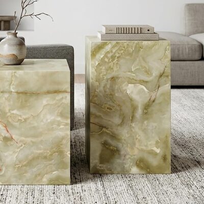 Artemis Tall Accent Table in Jade Onyx 9 Artemis Tall Accent Table in Jade Onyx 501-079JNX_TAL 501 079JNX TAL 1