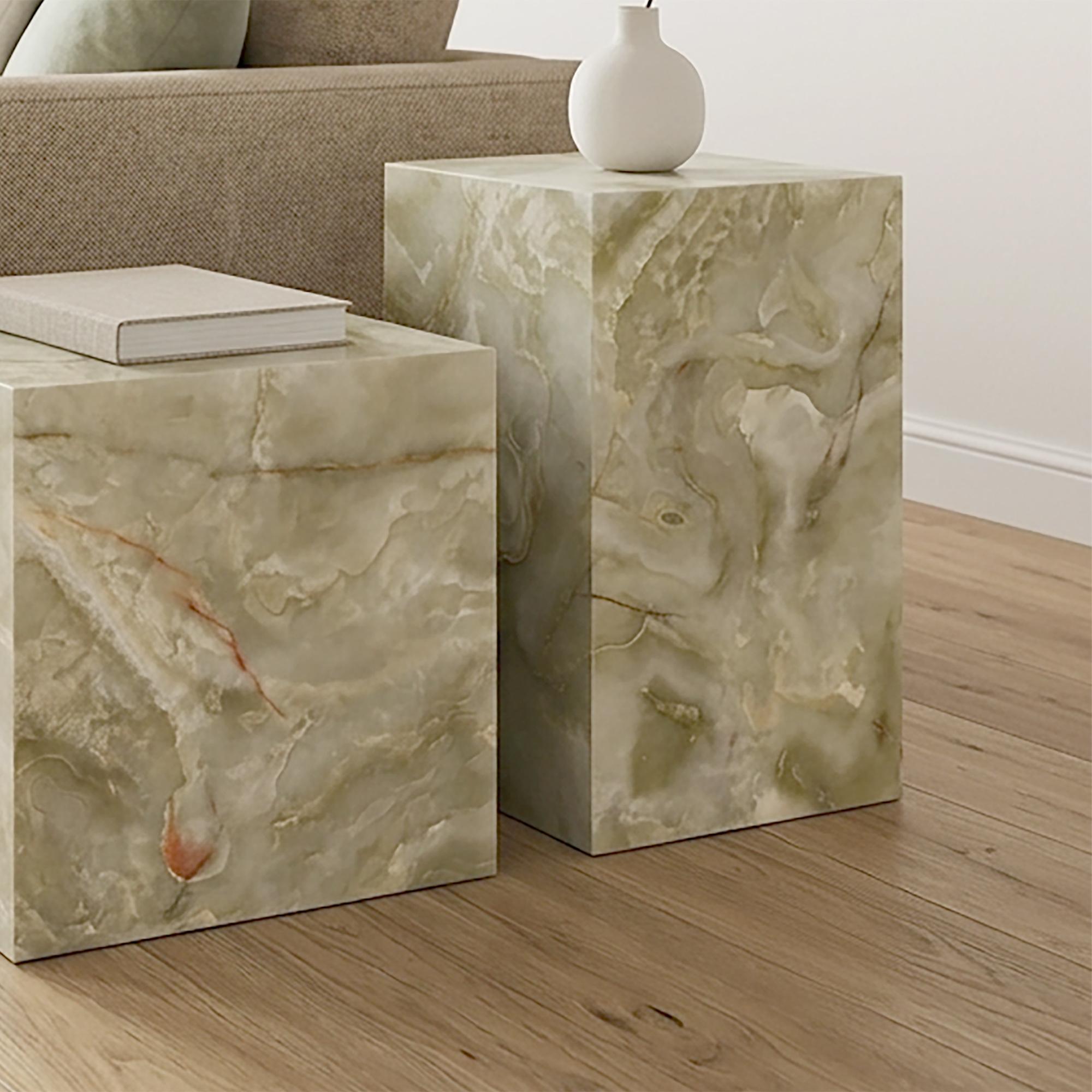 Artemis Tall Accent Table in Jade Onyx 5 Artemis Tall Accent Table in Jade Onyx - Image 5
