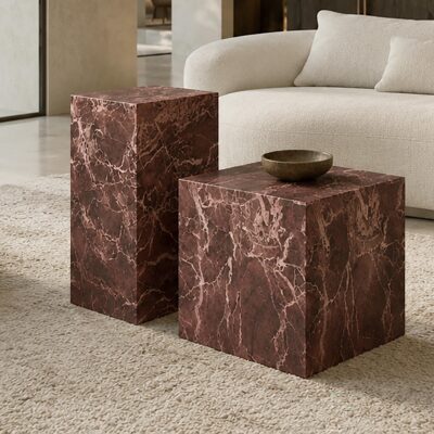 Artemis Tall Accent Table in Red Levanto 501-079RD_TAL 501 079RD TAL 4