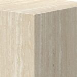 Artemis Contract Grade Square Accent Table in Travertine 501-079TR_SQR 501 079TR SQR 2
