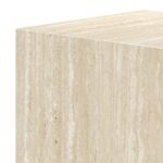 Artemis Contract Grade Square Accent Table in Travertine 501-079TR_SQR 501 079TR SQR 6